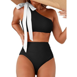 "Marit | Visoki Struk Bikini s Jednim Rame" can be rewritten as "Marit | Bikini s Visokim Strukom i Jednim Rame".
