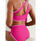"Marit | Visoki Struk Bikini s Jednim Rame" can be rewritten as "Marit | Bikini s Visokim Strukom i Jednim Rame".