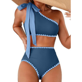 "Marit | Visoki Struk Bikini s Jednim Rame" can be rewritten as "Marit | Bikini s Visokim Strukom i Jednim Rame".