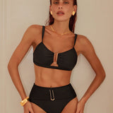 Anne | Bikini sa zlatnim U-detaljem