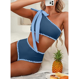 "Marit | Visoki Struk Bikini s Jednim Rame" can be rewritten as "Marit | Bikini s Visokim Strukom i Jednim Rame".