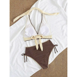 Femke | Bohemian High-Waisted Bikini