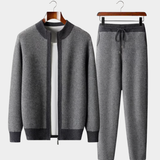 Stil Celje™ | Komplet iz vrhunske merino volne z vzorcem