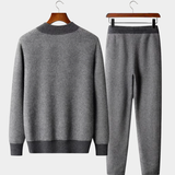 Stil Celje™ | Komplet iz vrhunske merino volne z vzorcem
