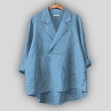 Linen Bluzica “Ružičasta Aura”