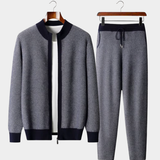 Stil Celje™ | Komplet iz vrhunske merino volne z vzorcem