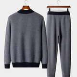 Stil Celje™ | Komplet iz vrhunske merino volne z vzorcem