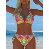 Pien | Neon Graphic Bikini
