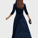 Nicola™ Elegant Velvet Dress