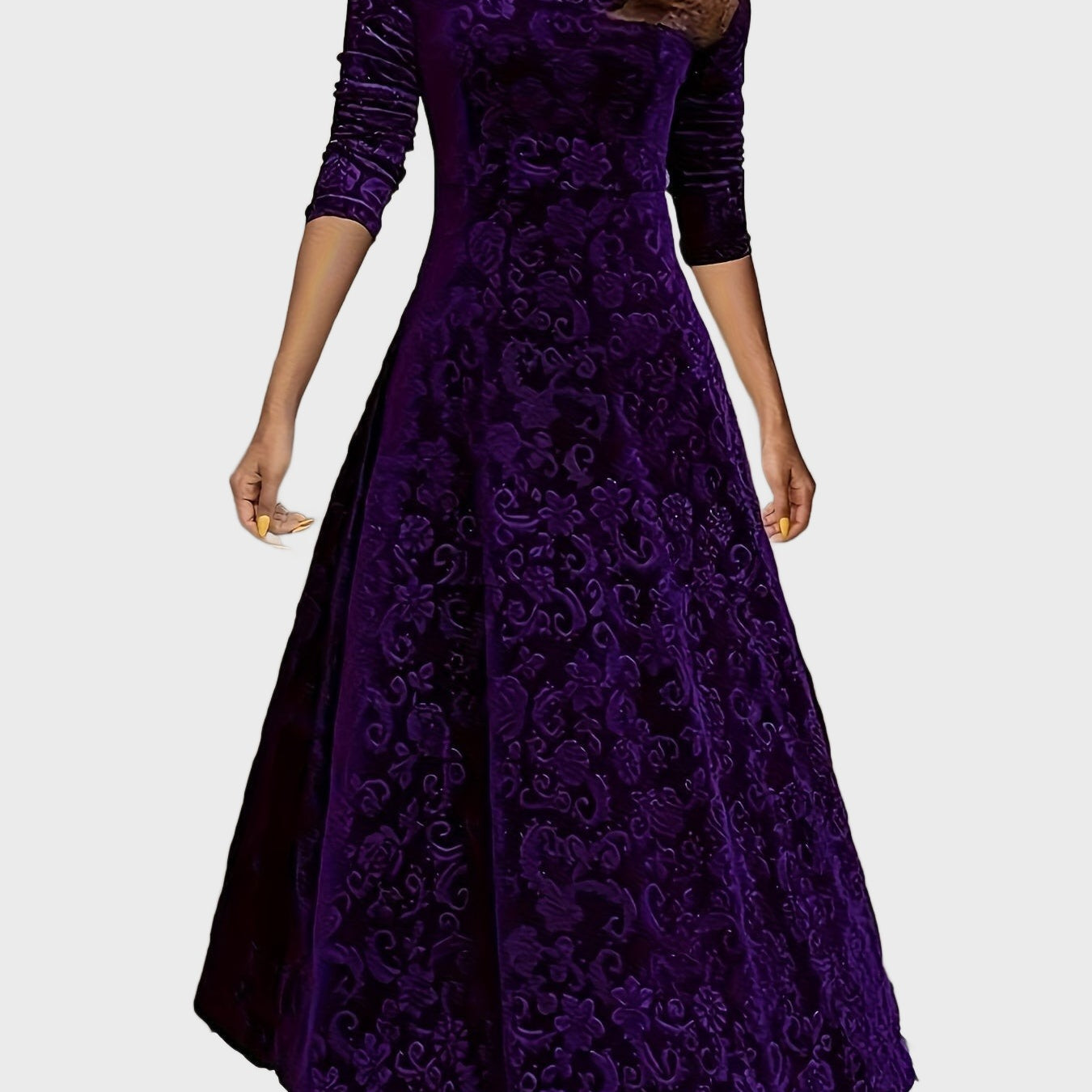 Nicola™ Elegant Velvet Dress