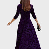 Nicola™ Elegant Velvet Dress