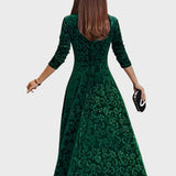 Nicola™ Elegant Velvet Dress