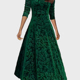 Nicola™ Elegant Velvet Dress