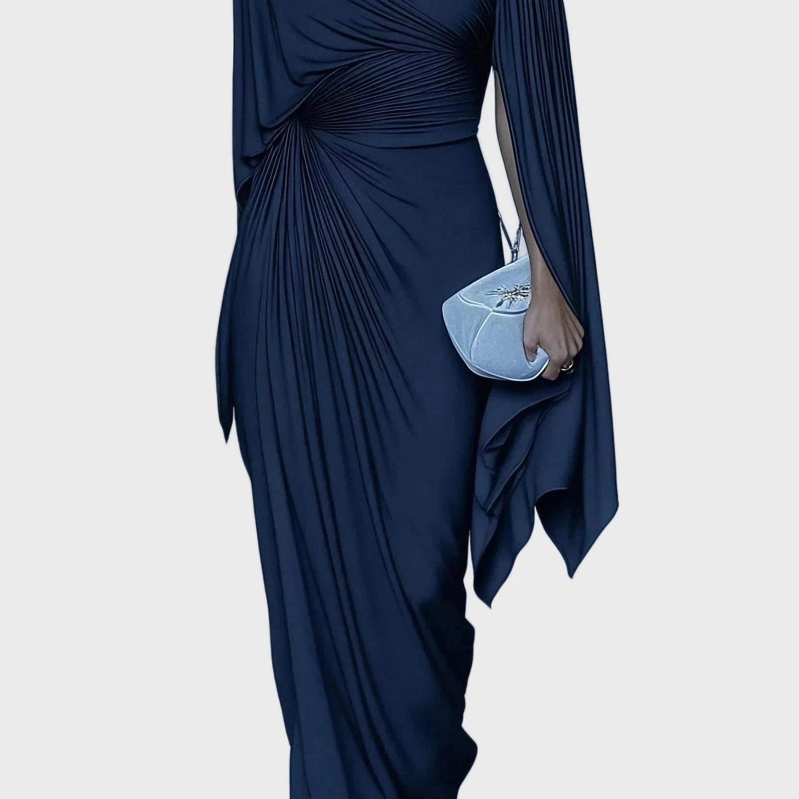 Melyssa™ Maxi Haljina s Nabranim Detaljima
