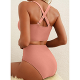 "Melanie | Riblji Bikini s Visokim Strukom" can be rewritten as "Melanie | Riblji Bikini s Visokim Strukom za Savršen Ljetni Izgled".