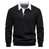 Emil™ | Elegant Long Sleeve Polo Shirt for Men