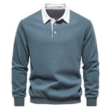 Emil™ | Elegant Long Sleeve Polo Shirt for Men