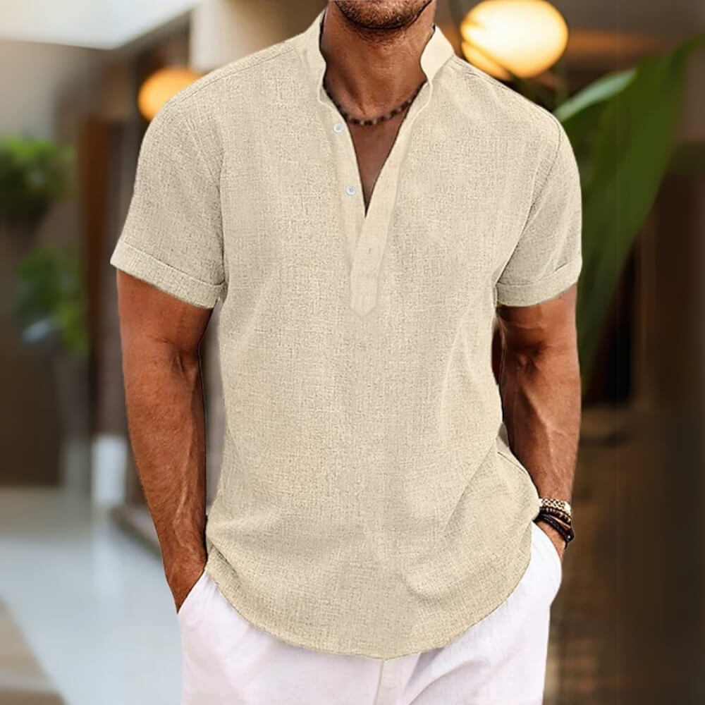 Anton™ | Elegantne ruuduline polo särk meestele