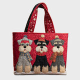 Trio Schnauzera Umjetnička Torba