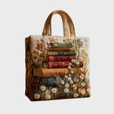 Floral Pattern Quilted Artisan Bag