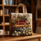 Floral Pattern Quilted Artisan Bag