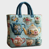 Floral Pattern Quilted Bag