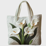 Bijele Ljiljane Quilted Artisan Tote