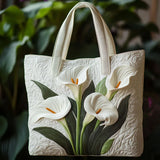 Bijele Ljiljane Quilted Artisan Tote
