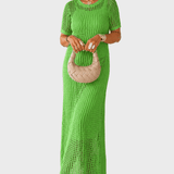 Bethany™ Cut-Out Duga Maxi Haljina + Besplatna Unutarnja Haljina"