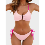 Feline | Bikini s visokim izrezom i U-žicom" can be rewritten as:

"Feline | Visoko izrezani bikini s U-žicom