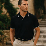 Jesper™ | Noir V-kaklo Polo