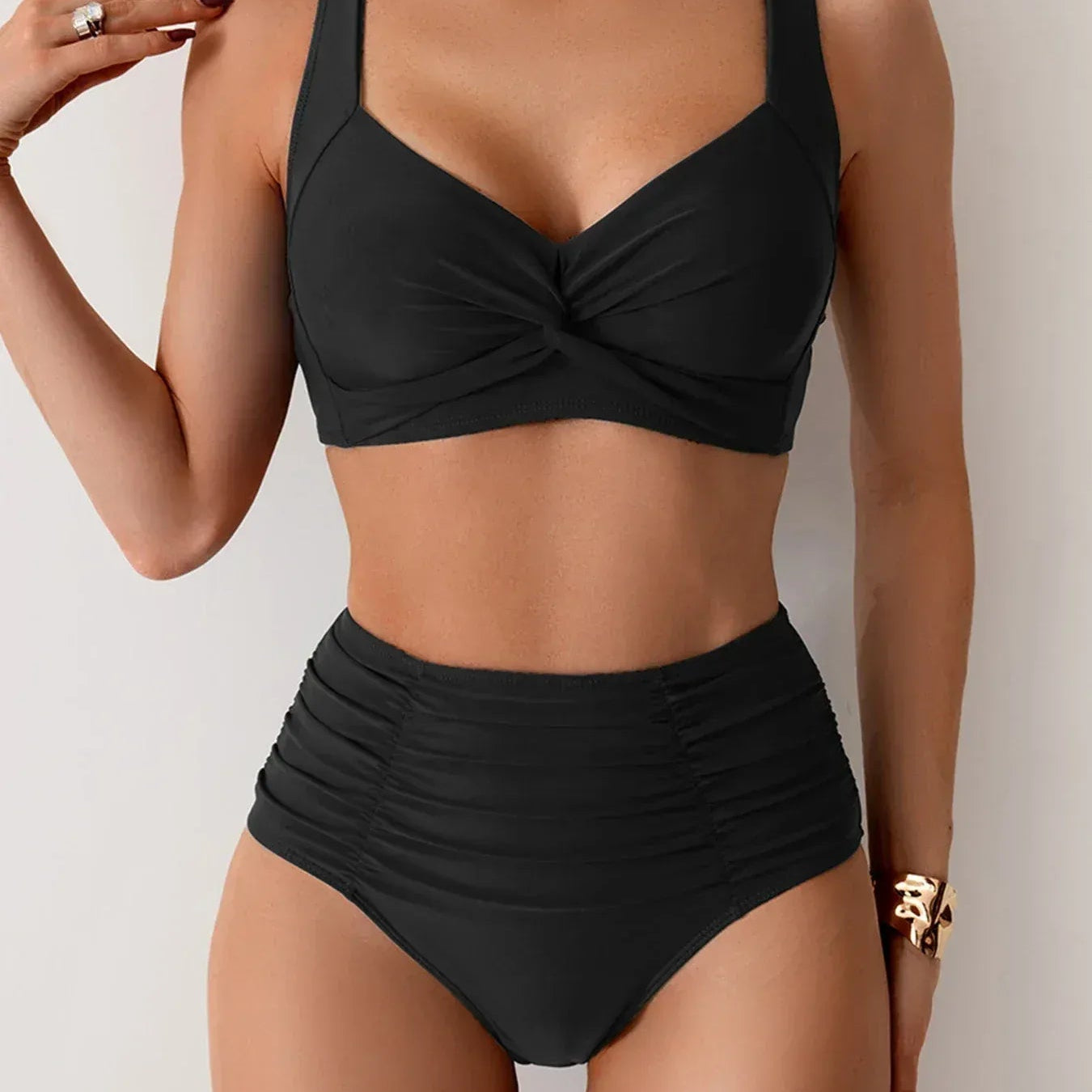 Esther | Bikini s Visokim Strukom za Uređivanje