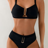 Anne | Bikini sa zlatnim U-detaljem