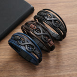 Infinity - Usnjena Zapestnica" can be rewritten as "Infinity - Leather Bracelet.