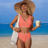 Jasmijn | Bikini s visokim strukom i twist detaljem