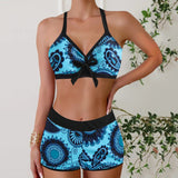 Linda | Cvjetni Bikiniset s Boyshortom