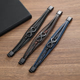 Infinity - Usnjena Zapestnica" can be rewritten as "Infinity - Leather Bracelet.