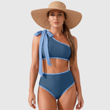 "Marit | Visoki Struk Bikini s Jednim Rame" can be rewritten as "Marit | Bikini s Visokim Strukom i Jednim Rame".