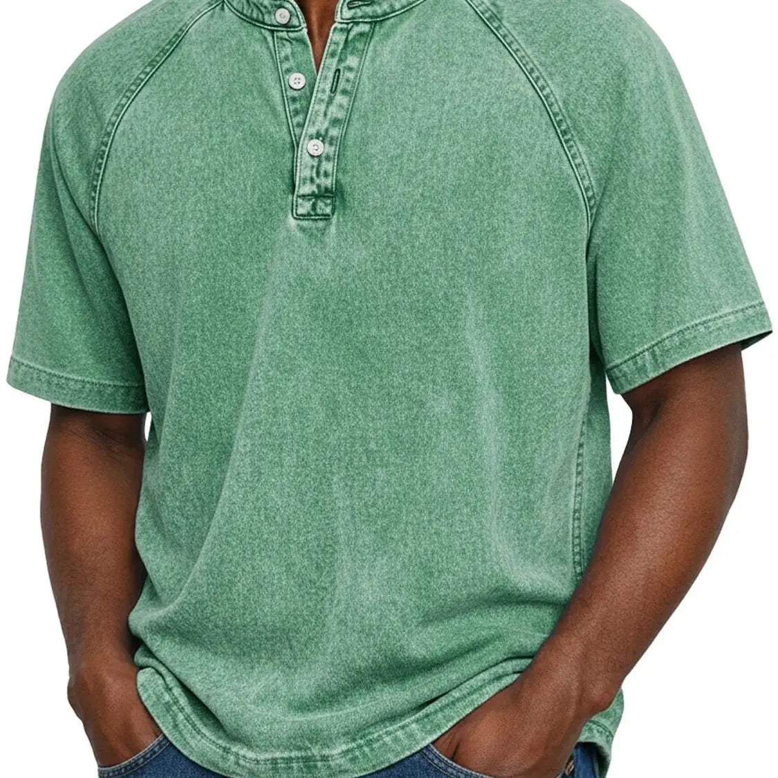 Luka – Henley majica vintage ispranog izgleda