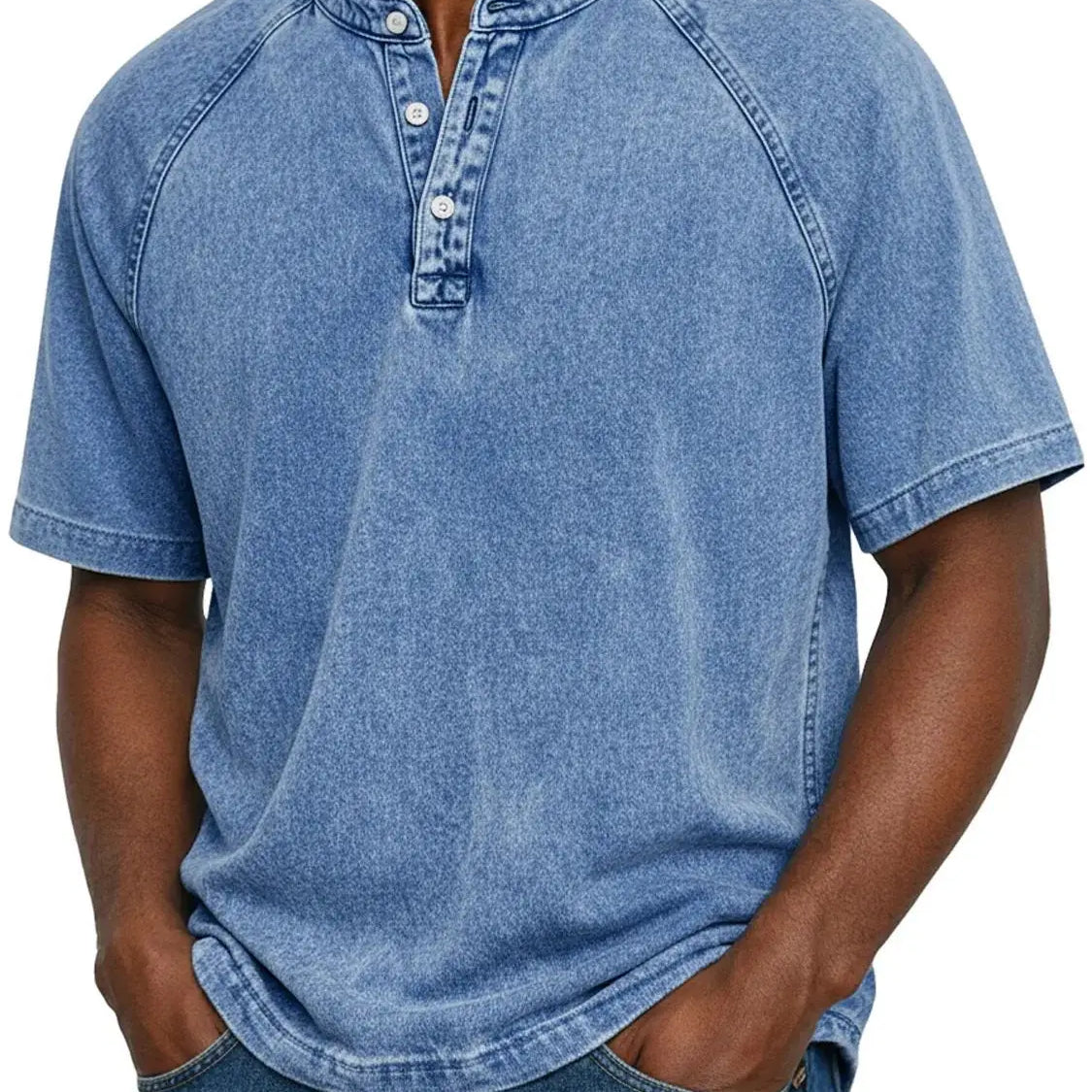 Luka – Henley majica vintage ispranog izgleda