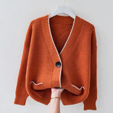 Stylish Oversized Pletena Prsluk