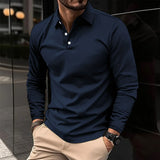 Ethan™ | Polo with Long Sleeves