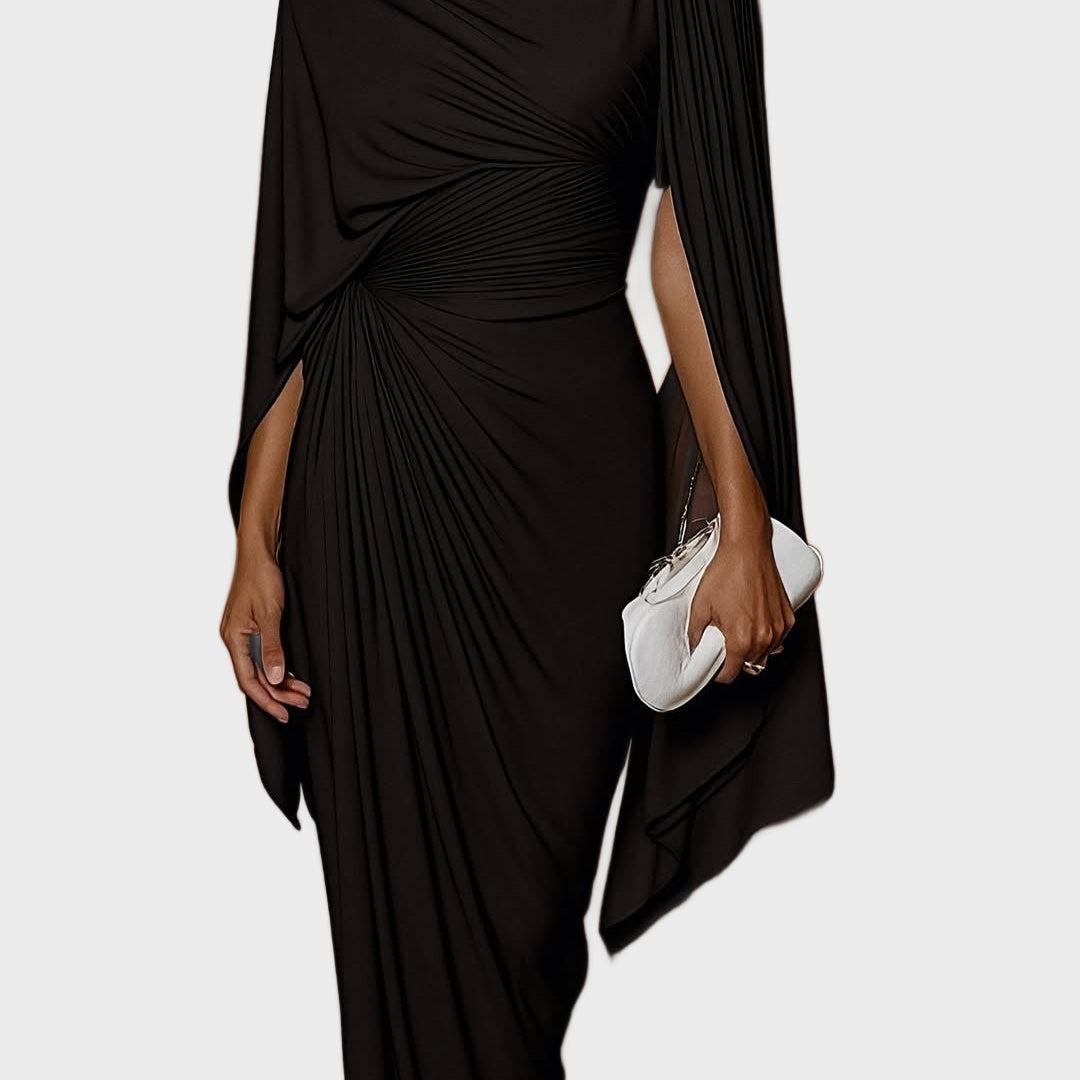 Melyssa™ Maxi Haljina s Nabranim Detaljima