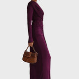 Rhianna™ Elegant Maxi Dress with Sleeves