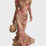 Racquella™ Retro Maxi Dress