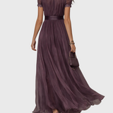 Ashley | Vintage Chiffon Maxi Haljina