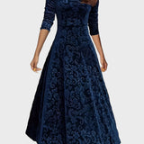 Nicola™ Elegant Velvet Dress