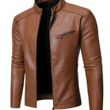 Adrien™ | Elegant Leather Jacket