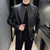 Adrien™ | Elegantna uska kožna jakna
