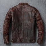 Antoine™ | Retro Leather Jacket